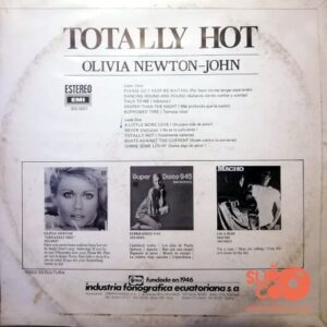Disco de Vinilo Olivia Newton John - Totally Hot Vinyl Record
