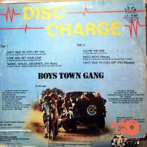 Disco de Vinilo Boys Town Gang - Disc Charge Vinyl Record
