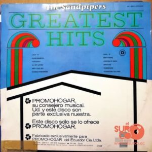 Disco de Vinilo The Sandpipers - Greatest Hits Vinyl Record