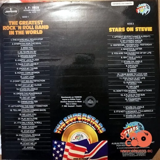Disco de Vinilo Stars On 45 - The Superstars Vinyl Record