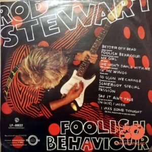 Disco de Vinilo Rod Stewart - Foolish Behaviour Vinyl Record
