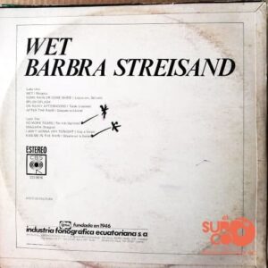 Disco de Vinilo Barbra Streisand - Wet Vinyl Record
