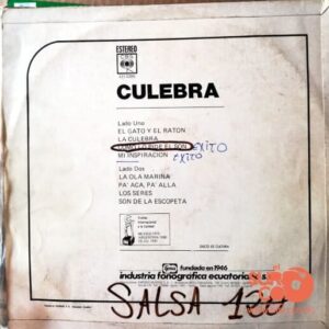 Disco de Vinilo Culebra - Culebra Vinyl Record