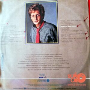 Disco de Vinilo Barry Manilow - Grandes Exitos En Español Vinyl Record