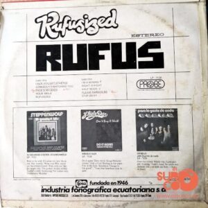 Disco de Vinilo Rufus - Rufusized Vinyl Record