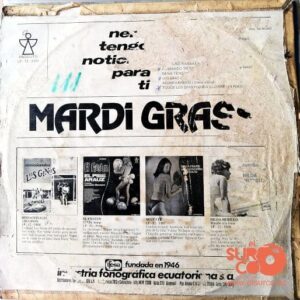 Disco de Vinilo Mardi Gras - Nena Tengo Noticias Para Ti Vinyl Record