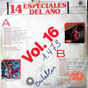 Disco de Vinilo Varios - 14 Especiales Del Años Vinyl Record