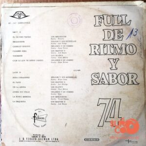 Disco de Vinilo Varios - Full De Ritmo Y Sabor 74 Vinyl Record