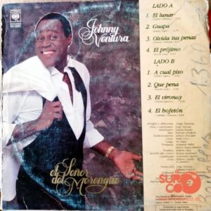 Disco de Vinilo Johnny Ventura - El Señor Del Merengue Vinyl Record