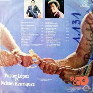 Disco de Vinilo Pastor López, Nelson Henriquez - El Mano A Mano Del Año Vinyl Record