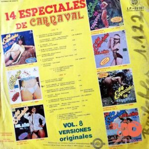 Disco de Vinilo Varios - 14 Especiales De Carnaval Vol. 8 Vinyl Record