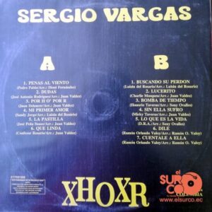 Disco de Vinilo Sergio Vargas - Xhoxr Vinyl Record