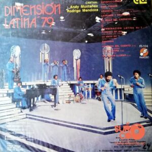 Disco de Vinilo Andy Montañez, Rodrigo Mendoza - Dimensión Latina “79 Vinyl Record