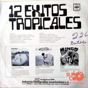 Disco de Vinilo Varios - 12 Éxitos Tropicales Vinyl Record