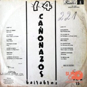 Disco de Vinilo Varios - 14 Cañonazos Bailables Vinyl Record