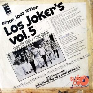 Disco de Vinilo Pepe Cobos - Los Joker’s- Vol .5 Vinyl Record