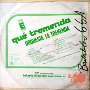 Disco de Vinilo Orquesta La Tremenda - !Que Tremenda…! Vinyl Record