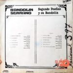 Disco de Vinilo Segundo Dueñas Y Su Bandolin - Bandolin Serrano Vinyl Record