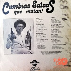 Disco de Vinilo Oscar “Pitin” Sánchez - Cumbias-Salsas Que Matan Vinyl Record