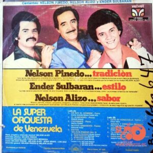 Disco de Vinilo La Súper Orquesta De Venezuela - Tradición..Estilo...Sabor Vinyl Record