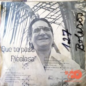 Disco de Vinilo Nelson Navarro Y Su Orquesta - Que Te Pasa Nicolasa Vinyl Record