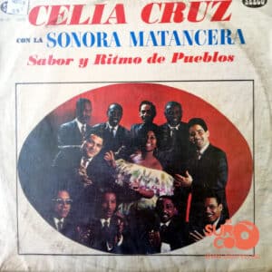 Cecilia Cruz Con La Sonora Matancera - Sabor Y Ritmo De Pueblos Vinilo