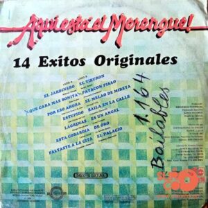 Disco de Vinilo Varios - Aquí Esta El Merengue Vinyl Record
