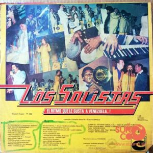 Disco de Vinilo Los Solistas - El Ritmo Que Le Gusta A Venezuela Vinyl Record