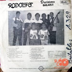 Disco de Vinilo Rodolfo Con Los Hispanos - Rodolfo...Durisimo, Bailable Vinyl Record