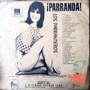 Disco de Vinilo Los Parranderos - Parranda Vinyl Record
