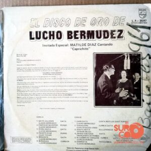 Disco de Vinilo Lucho Bermúdez Y Su Orquesta - El Disco De Oro De Lucho Bermúdez Vinyl Record