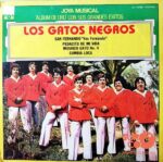 Disco de Vinilo Tiberio - Los Gatos Negros Vinyl Record