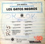 Disco de Vinilo Tiberio - Los Gatos Negros Vinyl Record