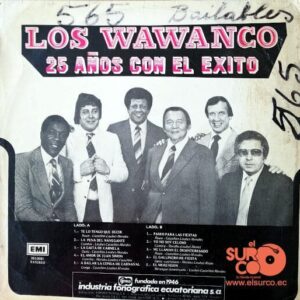 Disco de Vinilo Los Wawanco - 25 Años Con El Éxito Vinyl Record