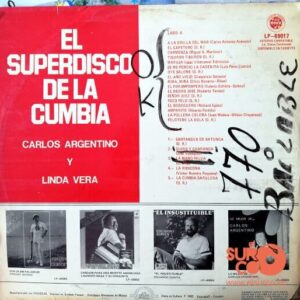 Disco de Vinilo Carlos Argentino Y Linda Vera - El Súper Disco De La Cumbia Vinyl Record