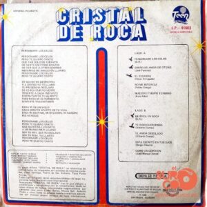 Disco de Vinilo Cristal De Roca - Perdoname Los Celos Vinyl Record