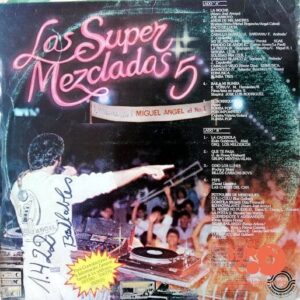 Disco de Vinilo Miguel Angel - Las Súper Mezcladas 5 Vinyl Record