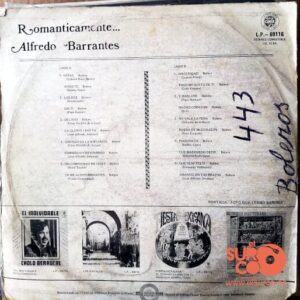 Disco de Vinilo Alfredo Barrantes - Romanticamentee Vinyl Record