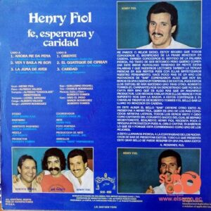 Disco de Vinilo Henry Fiol - Fe, Esperanza Y Caridad Vinyl Record