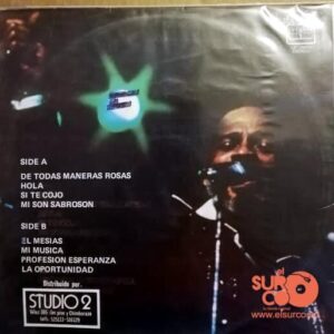 Disco de Vinilo Ismael Rivera - De Todas Maneras… Rosas Y Sus Cachimbos Vinyl Record