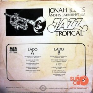 Disco de Vinilo Jonah Jones And His Latin Rhythm - Jazz Tropical Vinyl Record