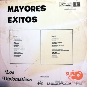 Disco de Vinilo Los Diplomáticos - Mayores Éxitos Vinyl Record