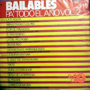Disco de Vinilo Varios - Bailables Pa Todo El Año Vinyl Record