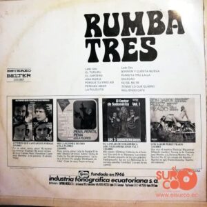 Disco de Vinilo Rumba Tres - Rumba Tres Vinyl Record