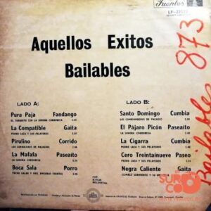 Disco de Vinilo Varios - Aquellos Éxitos Bailables Vinyl Record