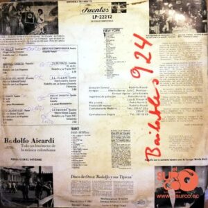 Disco de Vinilo Rodolfo Con Los Hispanos Y Su Típica - Que Chévere Vol. 5 Vinyl Record