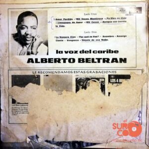 Disco de Vinilo Alberto Beltrán - La Voz Del Caribe Vinyl Record