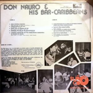 Disco de Vinilo Don Nauro & His Caribeans - Sábado En La Noche..En  El Bar Tropical Vinyl Record