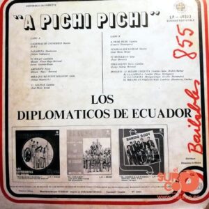 Disco de Vinilo Los Diplomáticos De Ecuador - A Pichi Pichi Vinyl Record