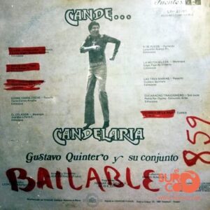 Disco de Vinilo Gustavo Quintero Y Su Conjunto  - Cande..Candelaria Vinyl Record
